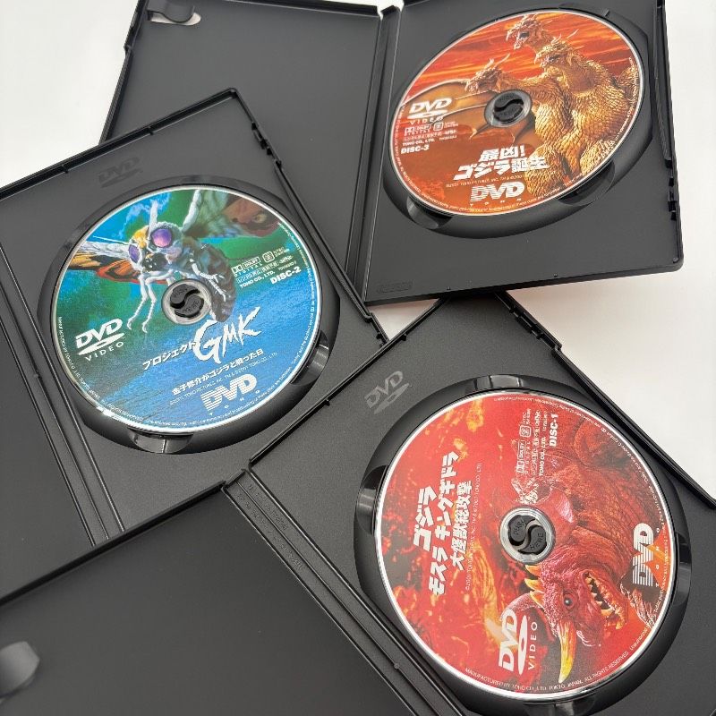 良品】GMK DVD 3本セット 最凶！ゴジラ誕生 プロジェクトGMK ゴジラ