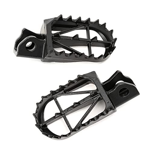 R◆ジータレーシング(ZETA RACING) KLX230/S/R/R S/SHERPA ワイドフットペグ クロモリ Mid 前後幅約50mm 安定ライディング スタンディング 排泥性 クロモリ鋼 高強度 高耐久 D3032 a5ba4be0