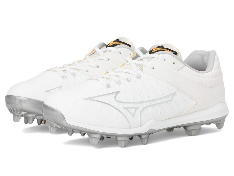 ミズノ レディース シューズ スニーカー Mizuno Pro Fp Low Tpu WhiteSilver ホワイト