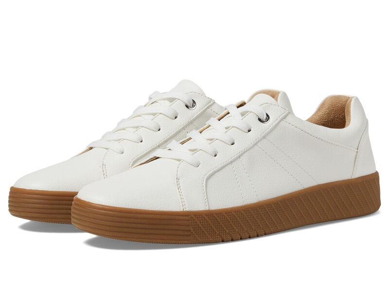 ナチュライザー レディース シューズ スニーカー SOUL Naturalizer Neela White Faux Leat ホワイト