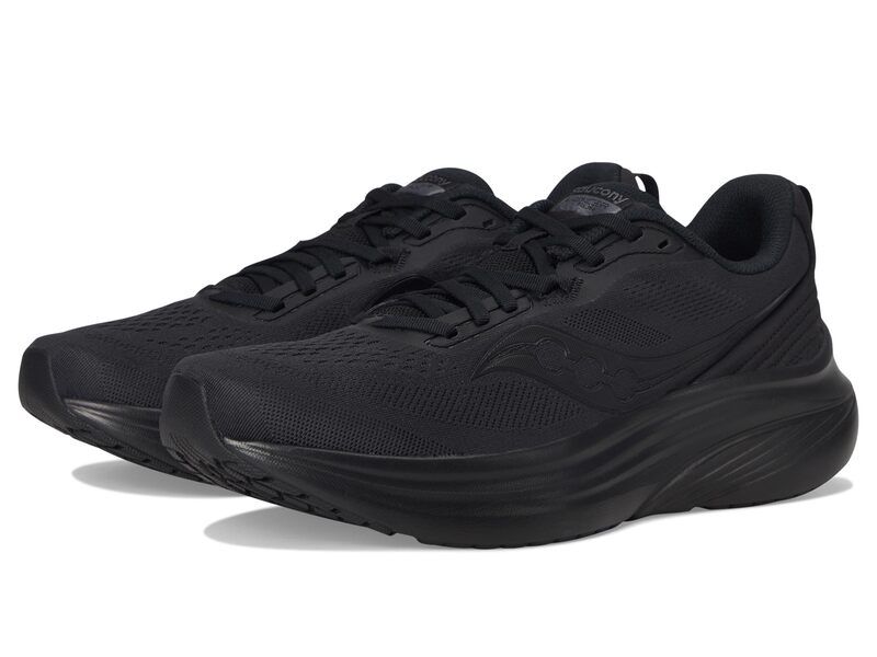 サッカニー メンズ シューズ スニーカー Saucony Lancerun Triple Black ブラック