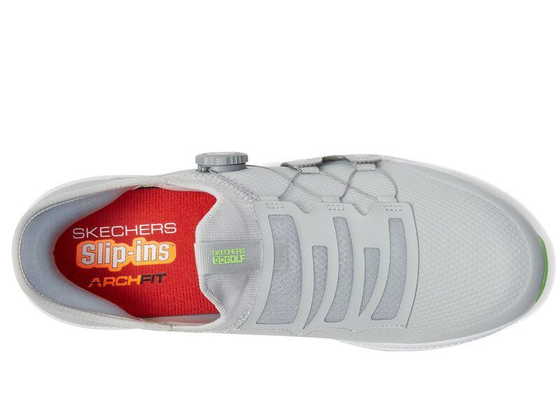 スケッチャーズ メンズ シューズ スニーカー Skechers GOLF Golf Elite 5 Hands Free SlipIns GrayLime グレー