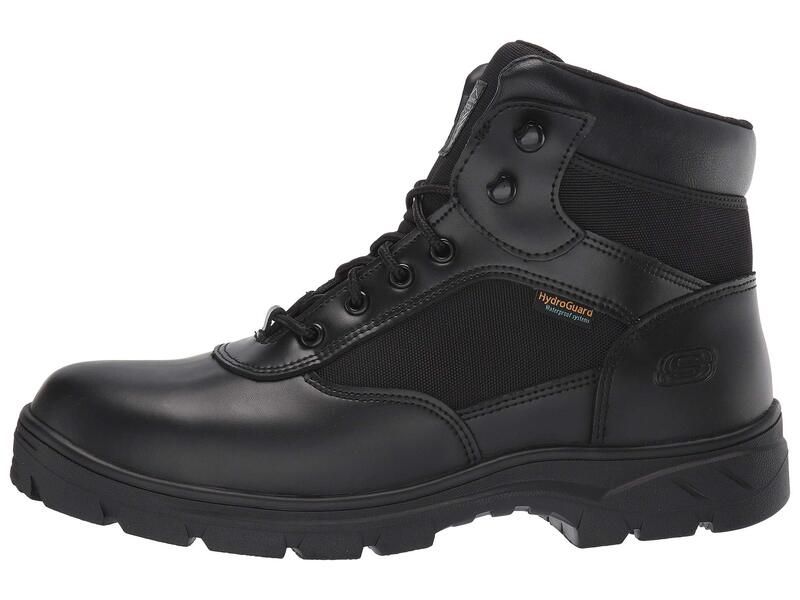 スケッチャーズ メンズ シューズ ブーツ・レインブーツ SKECHERS Work Wascana Benen WP Tactical Black ブラック