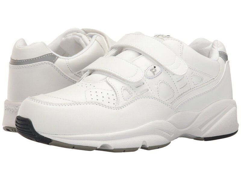 プロペット メンズ シューズ スニーカー Propet Stability Walker Strap White ホワイト