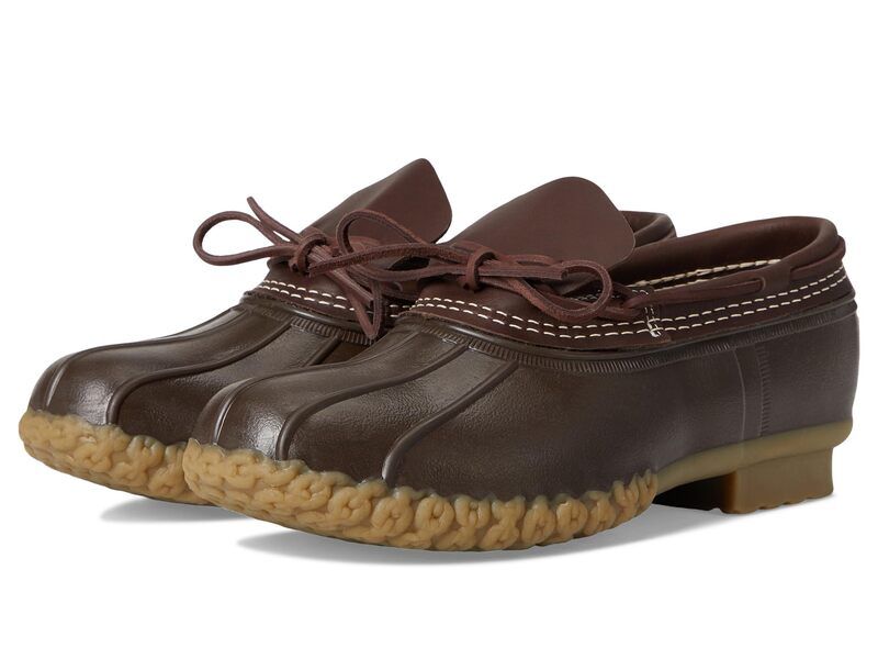 エルエルビーン メンズ シューズ ブーツ・レインブーツ LLBean Rubber Moc BrownTan Opaqu ブラウン