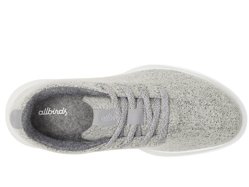 オールバーズ メンズ シューズ スニーカー ウール Allbirds Wool Runner NZ Medium Grey Bl グレー