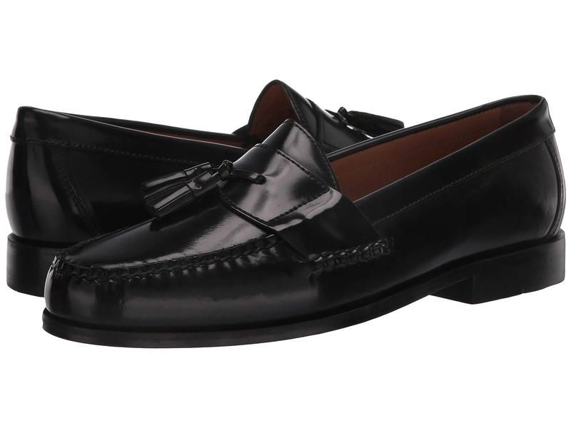 ジョンストンアンドマーフィー メンズ シューズ スリッポン・ローファー Johnston Murphy Hayes Tassel Loafer Black ブラック