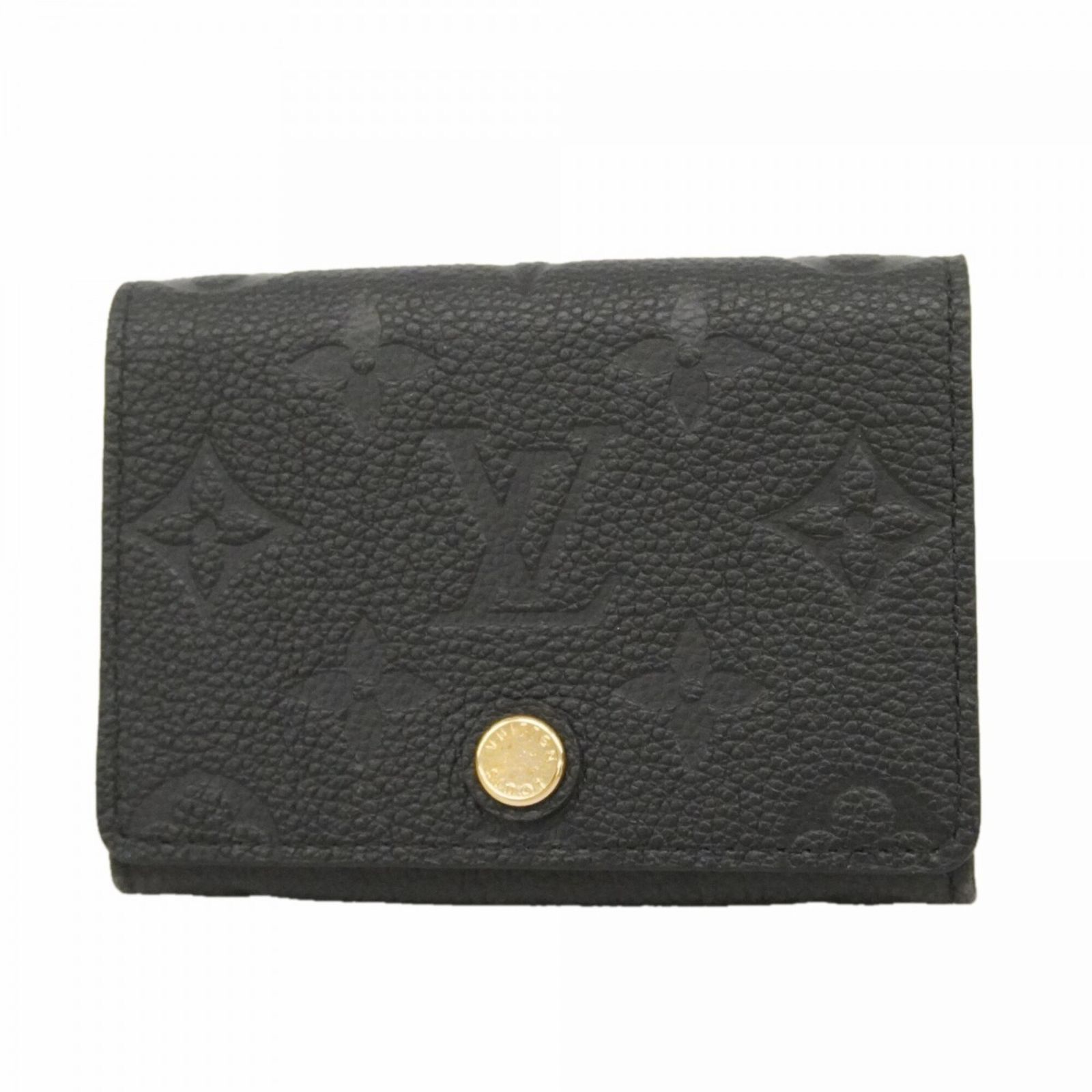 ルイ・ヴィトン(Louis Vuitton) ルイ・ヴィトン 名刺入れ モノグラム・アンプラント アンヴェロップカルトドゥヴィジット M27908 ノワールレディース