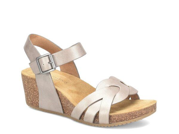 コンフォーティバ レディース シューズ サンダル Comfortiva Erena Wedge Sandal Pewter ピューター