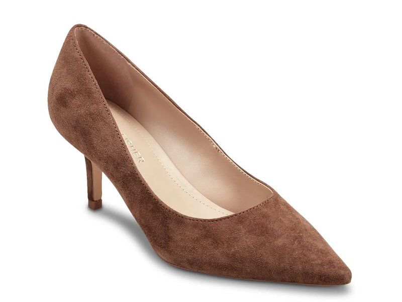 マークフィッシャー レディース シューズ パンプス Marc Fisher Alola Pump Dark Beige Suede ベージュ