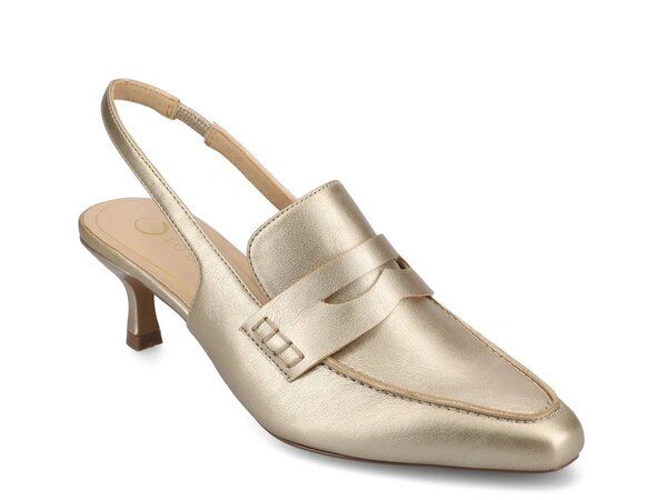 ジャーニー レディース シューズ パンプス Journee Amory Pump Gold Metallic ゴールド