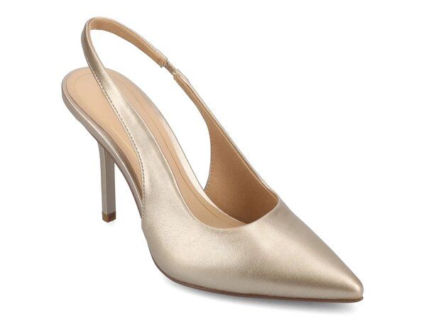 ジャーニー レディース シューズ パンプス Journee Elenney Pump Gold Metallic ゴールド