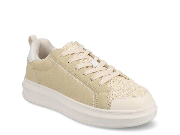 ジャーニー レディース シューズ スニーカー Journee Meeya Sneaker Natural Beige ベージュ