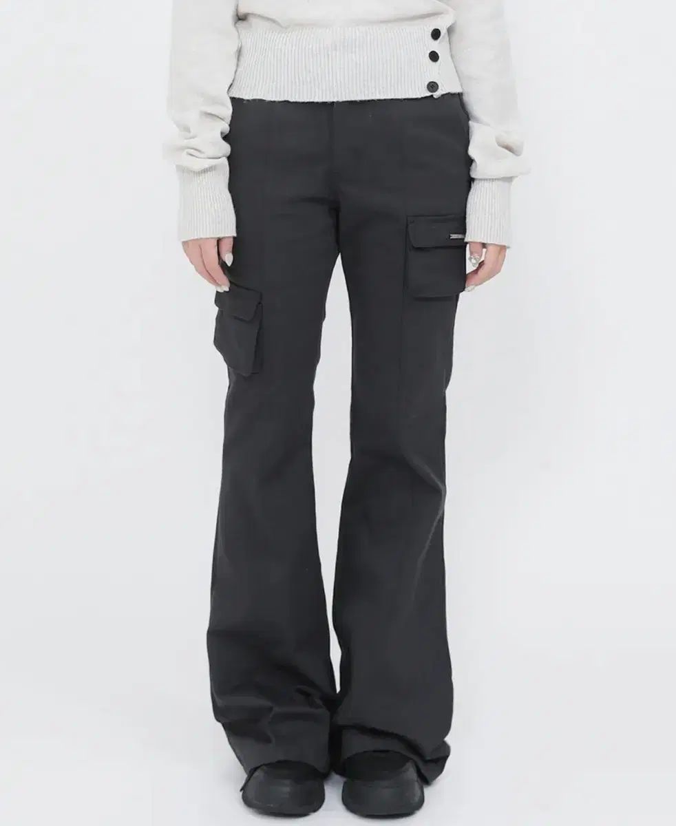 ミセキ ソウル Line pocket cargo pants CHARCOAL