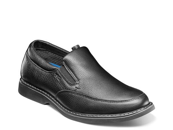 ノンブッシュ メンズ シューズ スリッポン・ローファー Nunn Bush Otto SlipOn Black ブラック