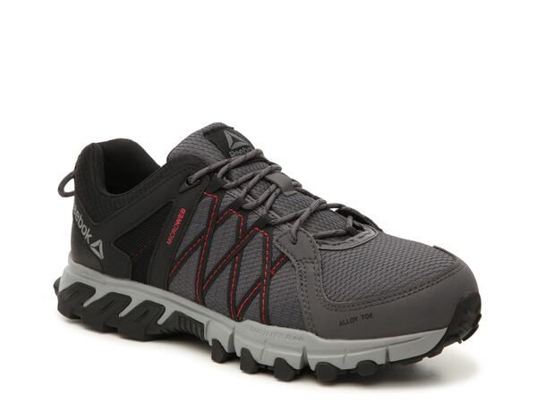リーボック メンズ シューズ スニーカー Reebok Work Trailgrip Work Shoe GreyBlackRed ブラック