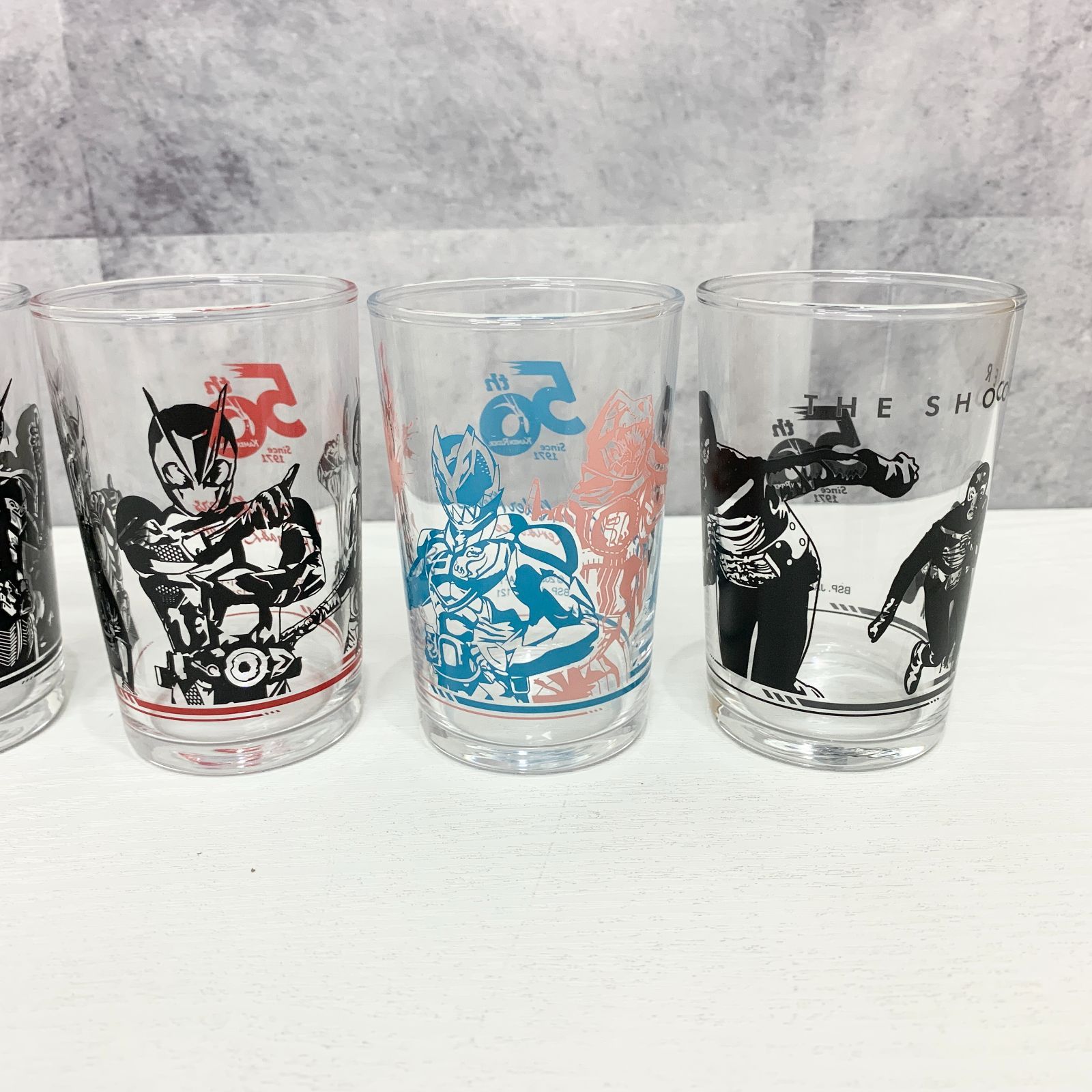 一番くじ 仮面ライダー 50th anniversary vol.1」 D賞 グラス