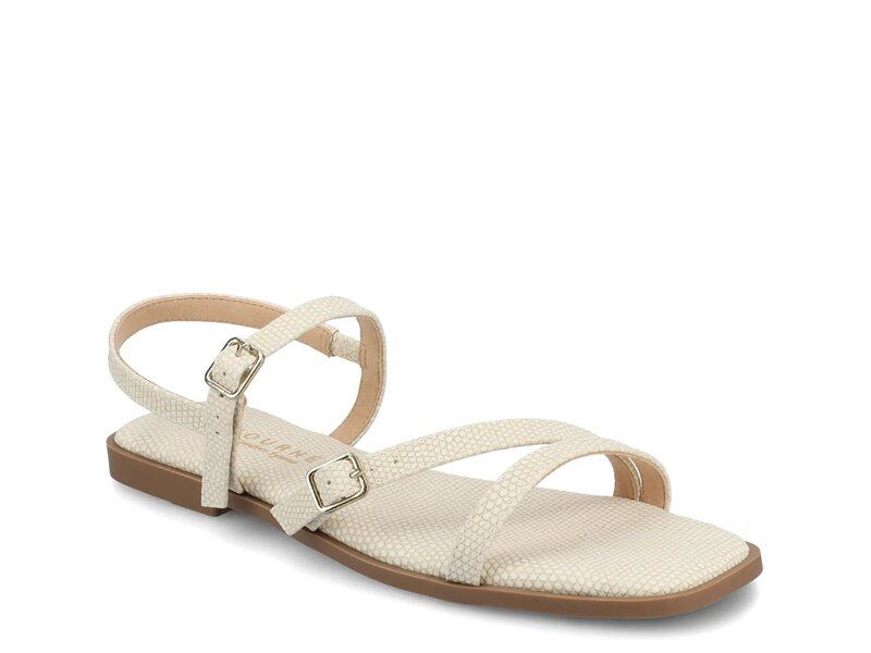 ジャーニー レディース シューズ サンダル Journee Brianna Sandal Bone Snake Print