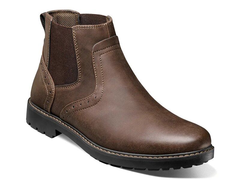 ノンブッシュ メンズ シューズ ブーツ・レインブーツ チェルシーブーツ チェルシー Nunn Bush Delton Chelsea Boot Dark Brown ブラウン