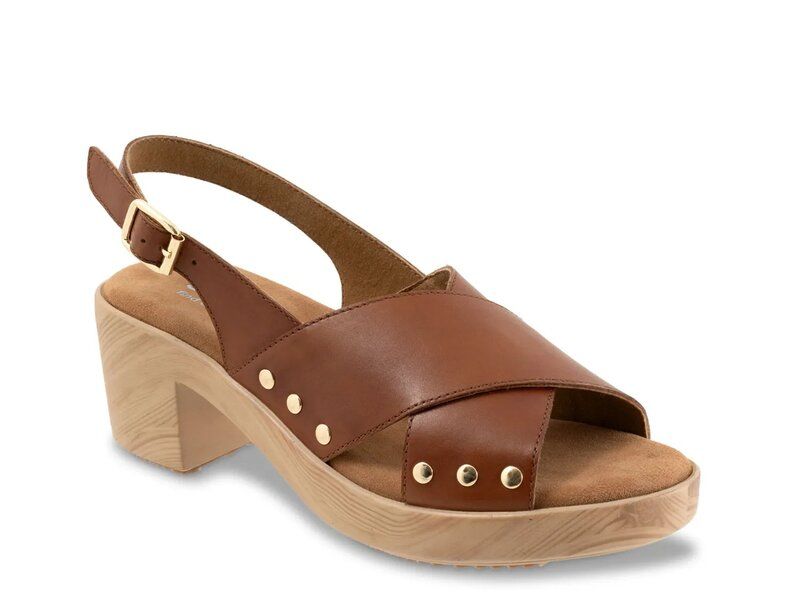 ソフトウォーク レディース シューズ サンダル プラットフォーム Softwalk Florence Platform Sandal Dark Brown ブラウン