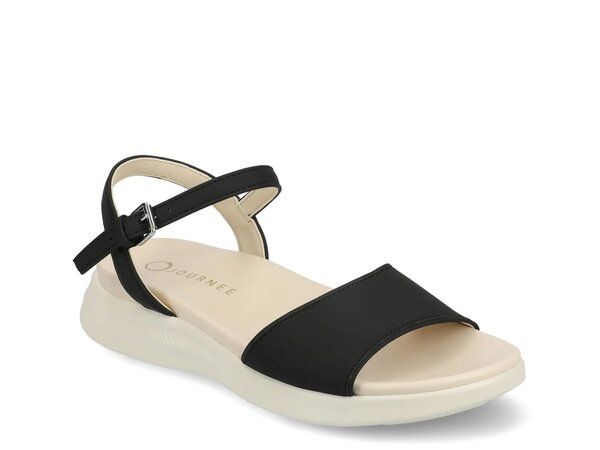 ジャーニー レディース シューズ サンダル Journee Jaylee Wedge Sandal Black ブラック