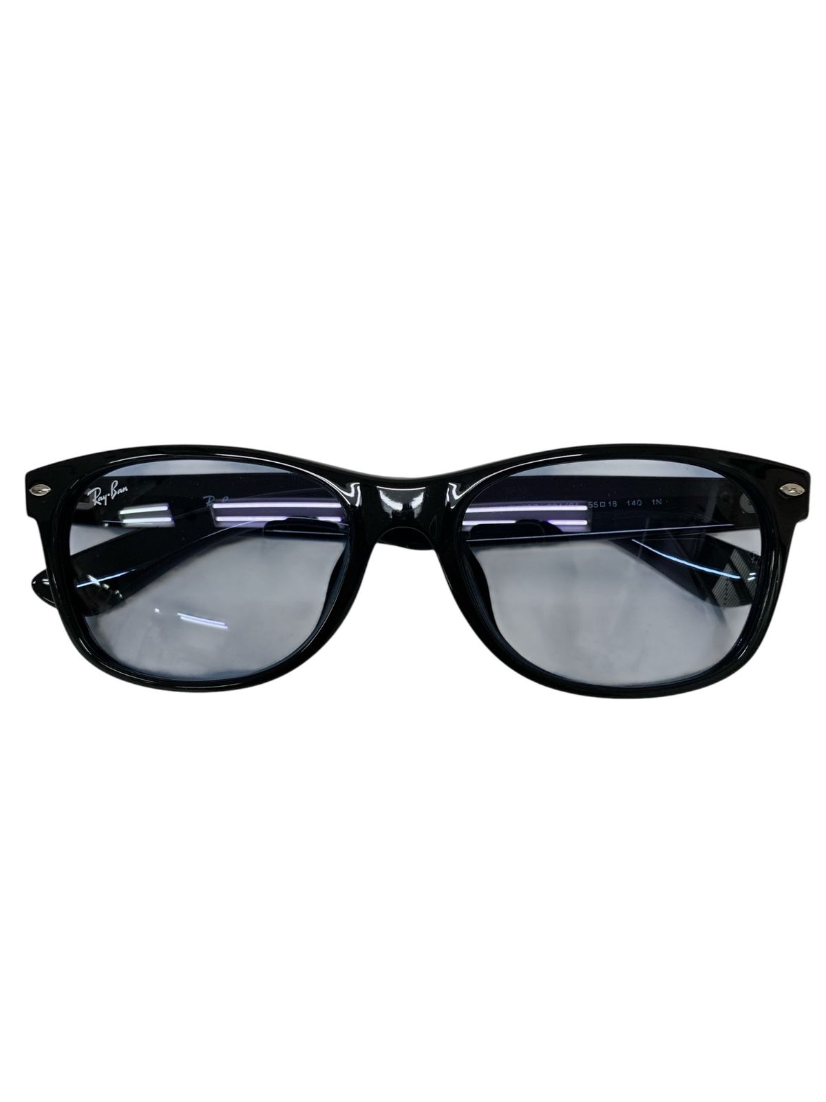 レイバン NEWWAYFARER RB2132-F サングラス ブラック ニューウェイファーラー ラバーフレーム フルリム ウェリントン IT3QHFPBSX1E