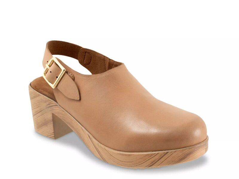 ソフトウォーク レディース シューズ サンダル Softwalk Fairbanks Clog Tan タン