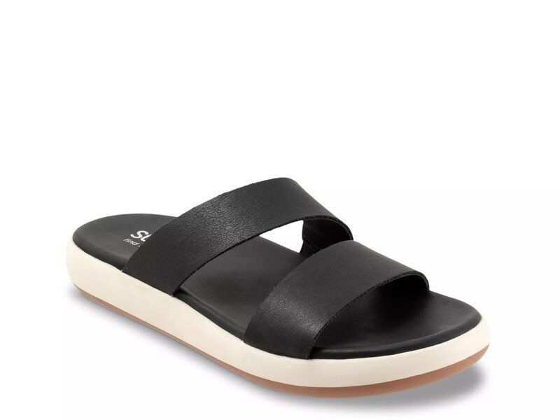 ソフトウォーク レディース シューズ サンダル Softwalk Jenna Sandal Black ブラック