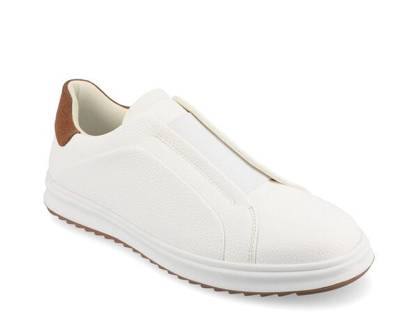 バンス メンズ シューズ スニーカー Vance Co Matteo SlipOn Sneaker White ホワイト