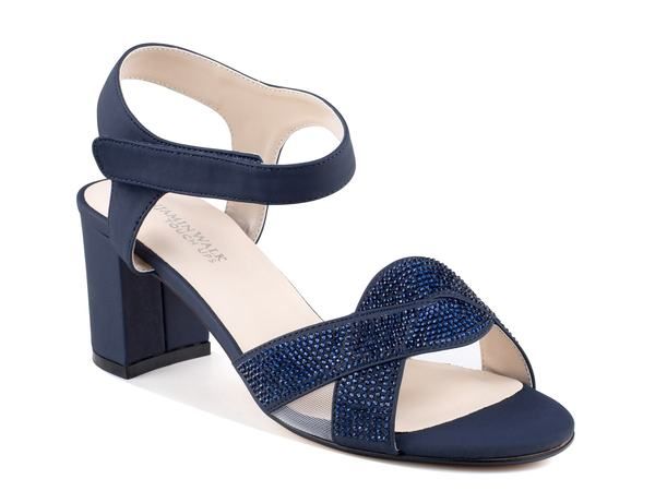 ベンジャミンウォーク レディース シューズ サンダル Touch Ups by Benjamin Walk Cam Sandal Navy ネイビー