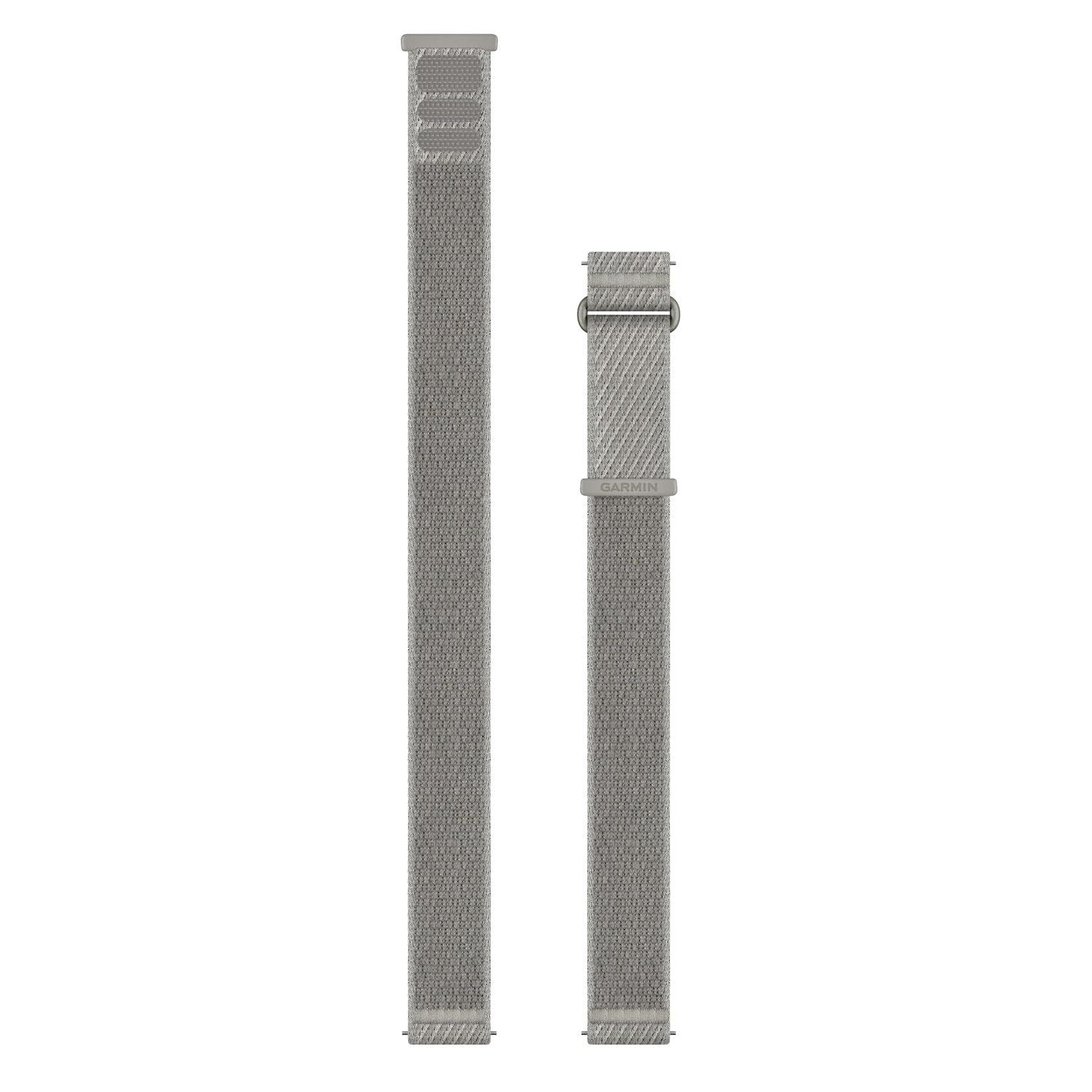 新品 GARMIN(ガーミン)Quick Release バンド 18mm Nylon French Grey/Venu 4