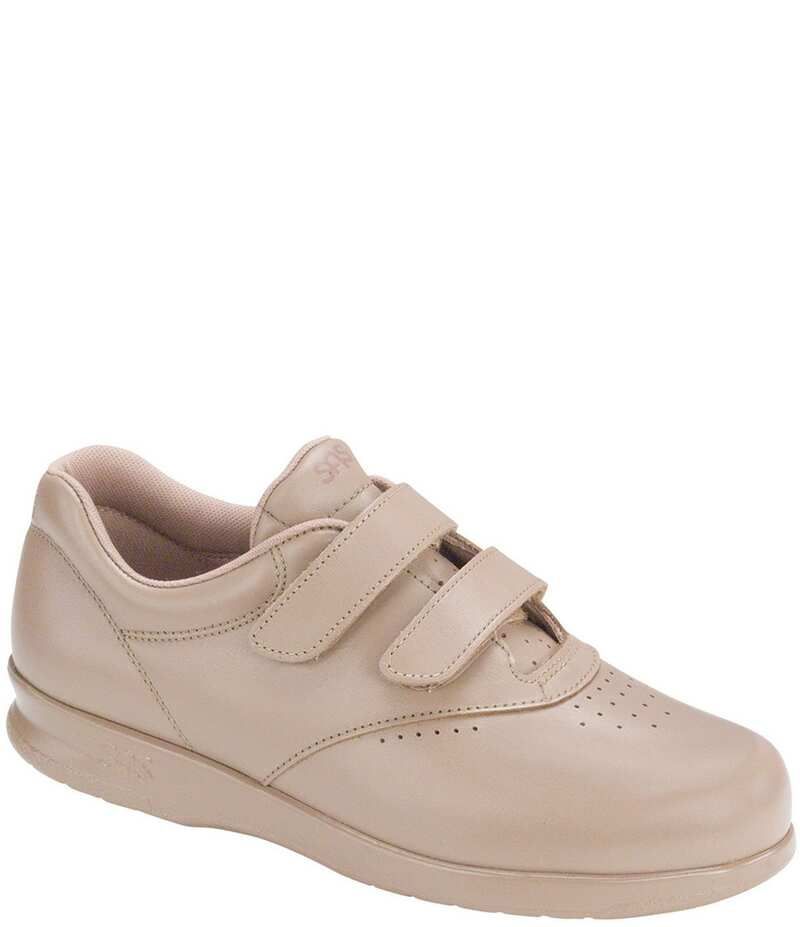 サス レディース シューズ スニーカー レザー SAS Womens Me Too Leather Adjustable Closure Shoes Mocha モカ