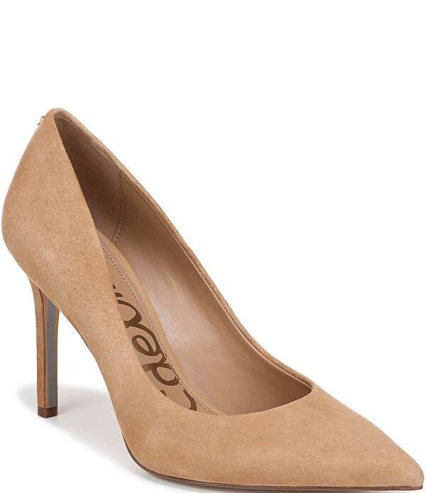 サムエデルマン レディース シューズ パンプスエード Sam Edelman Hazel Suede Pointed Toe Stiletto Pumps Cyprus Tan タン