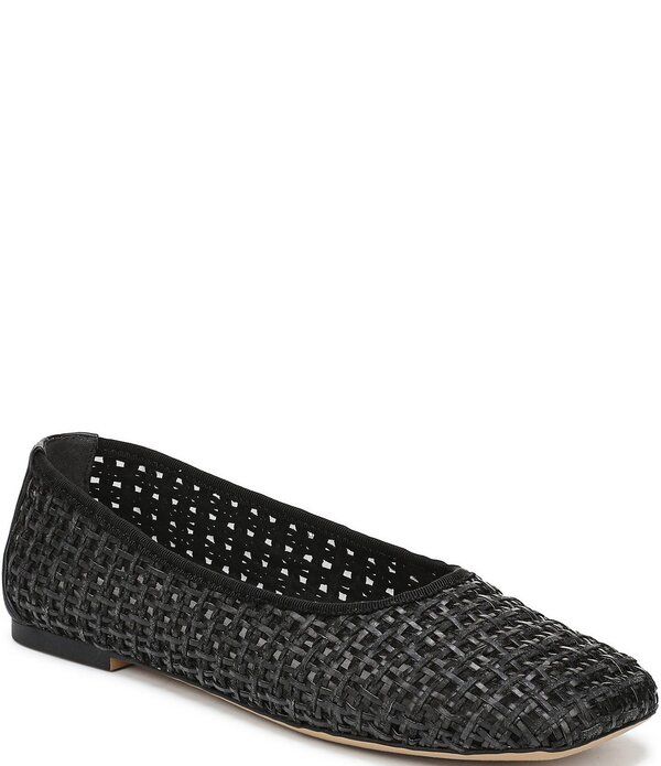 フランコサルト レディース シューズ パンプス Sarto by Franco Sarto Flexa Winley Raffia Ballet Flats Black ブラック