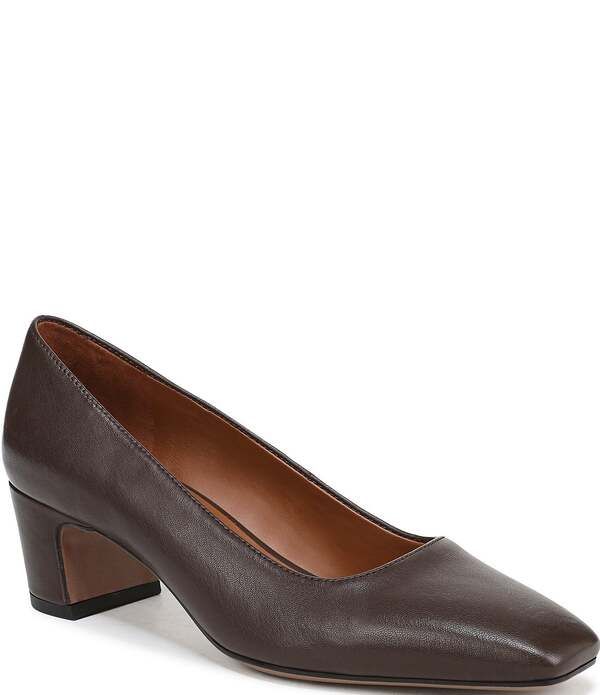 フランコサルト レディース シューズ ヒール レザー Franco Sarto Salino Leather Pumps Chocolate Brown ブラウン
