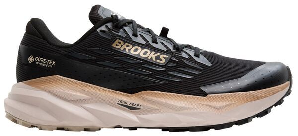 ブルックス メンズ シューズ スニーカー Brooks Mens Cascadia 19 GTX Trail Running Shoes BlackEbonyGrey ブラック
