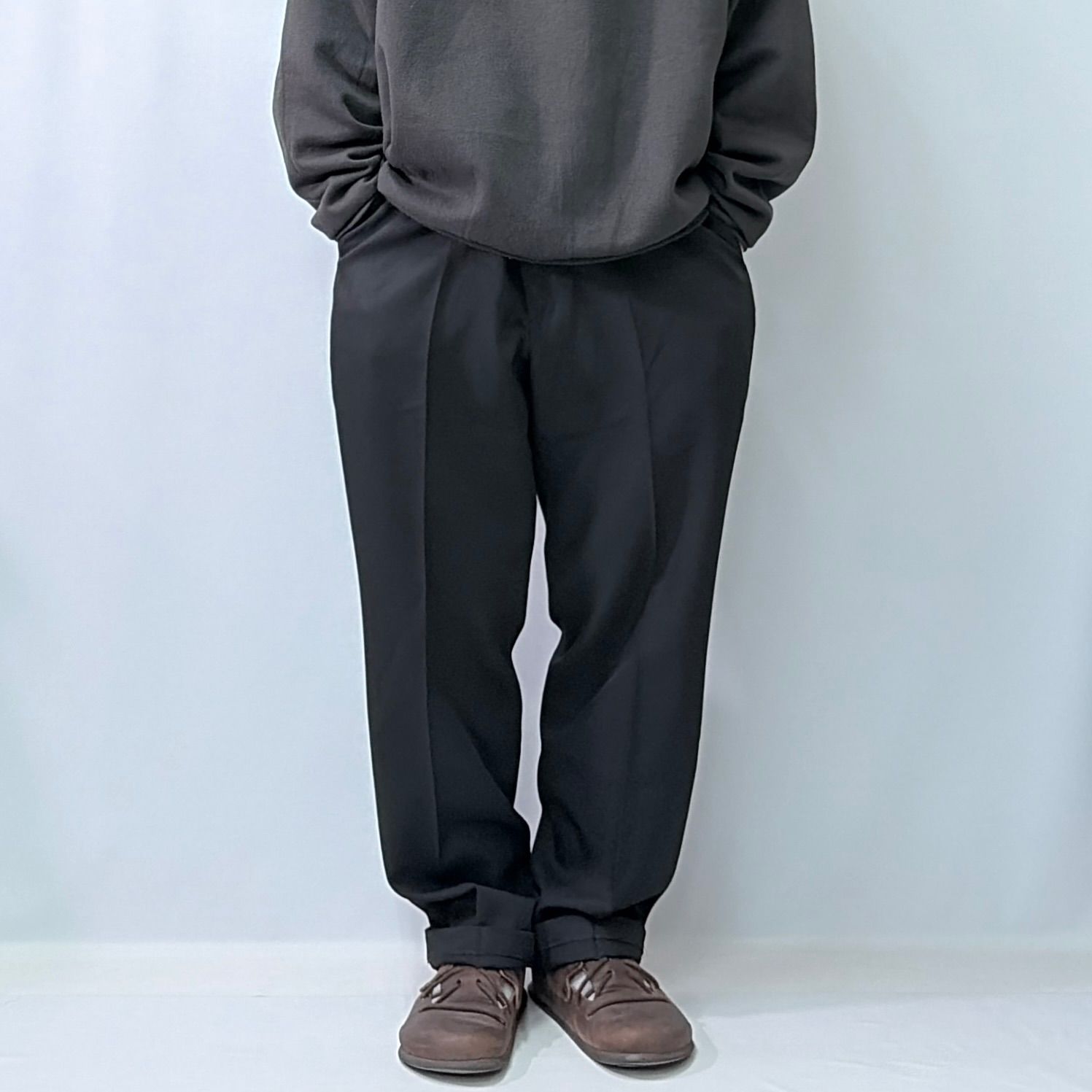 90s LEVIS リーバイス アクションスラックス パンツ 黒 ブラック W36