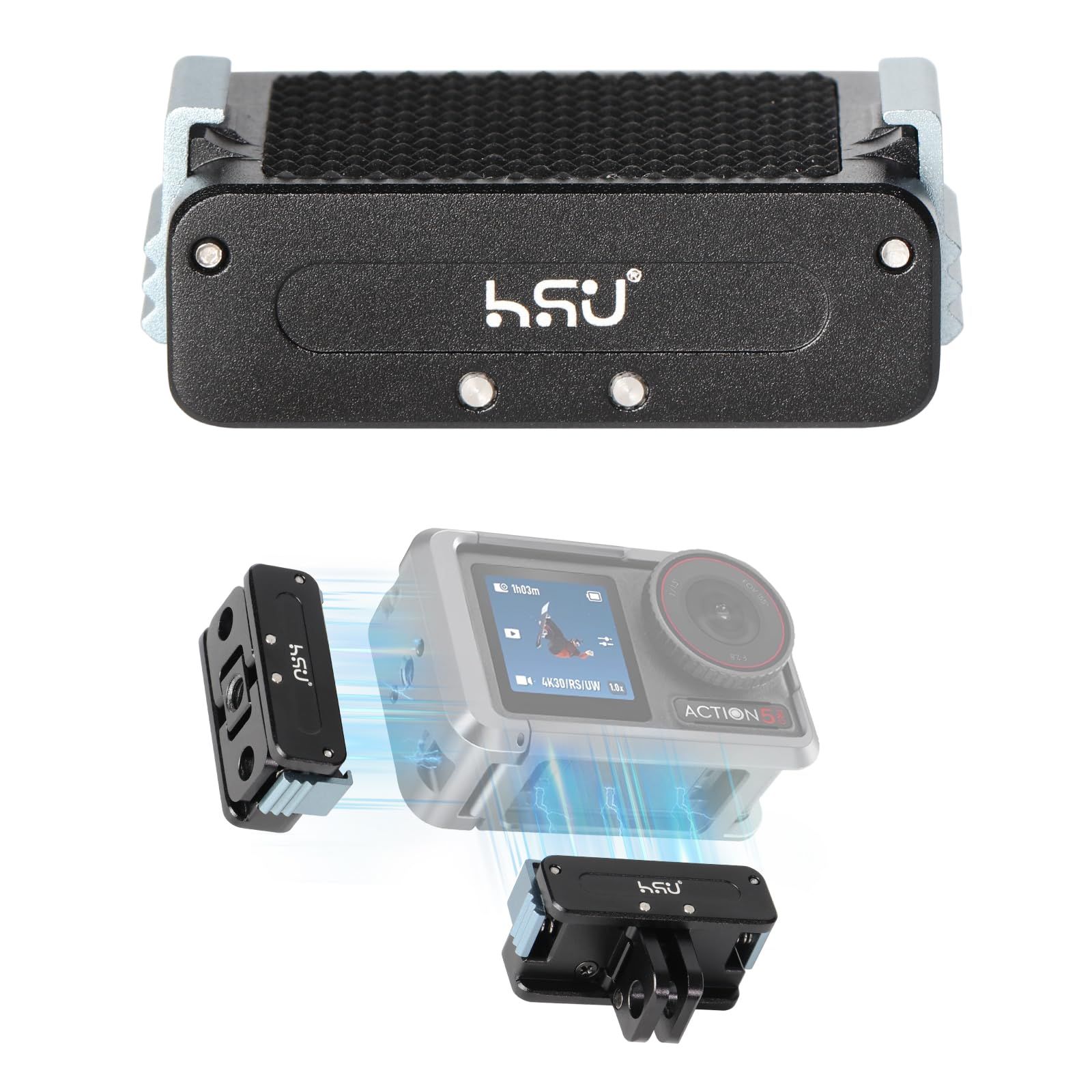 新品 HSU クイックリリースマウント アルミ製クイックリリース 