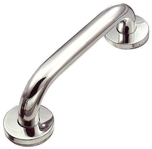 新品 ステンレス金具 セーフティーバー カバー付 鏡面仕上げ 線径32mm 取手全長500mm 使用荷重80kgf