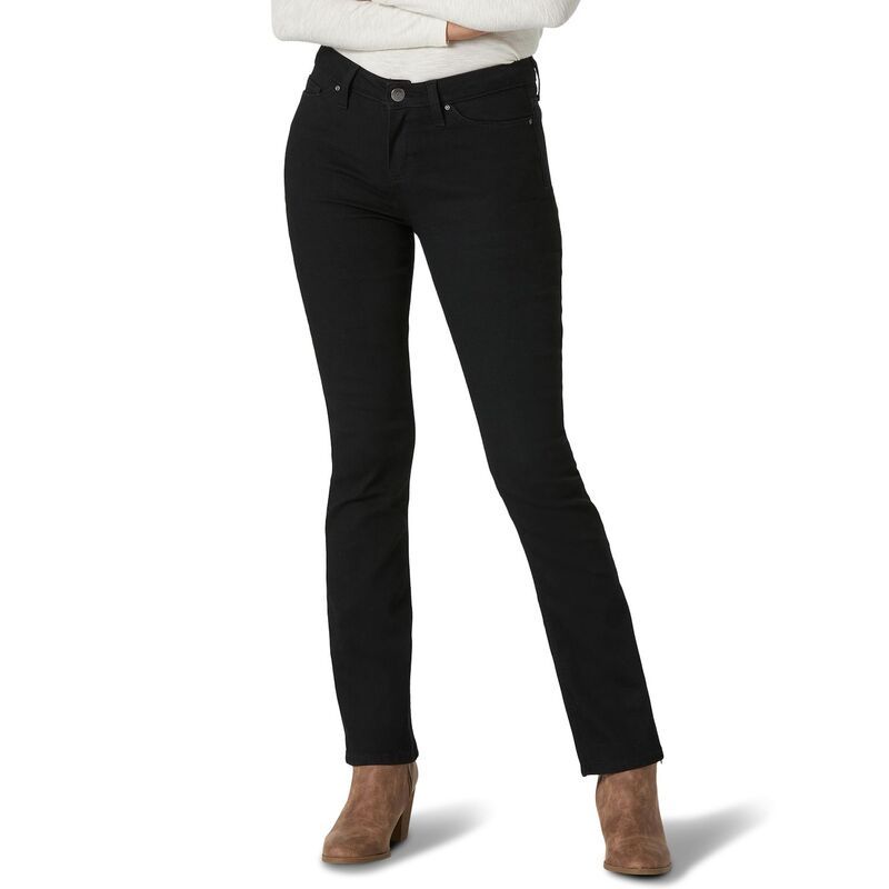 リー レディース ボトムス デニムパンツ ブーツカット ブーツ ジーンズ Womens LeeR Legendary Bootcut Jeans Black ブラック