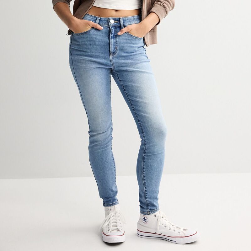 エスオー レディース ボトムス デニムパンツ Juniors SO HighRise Jeggings Medium Clean