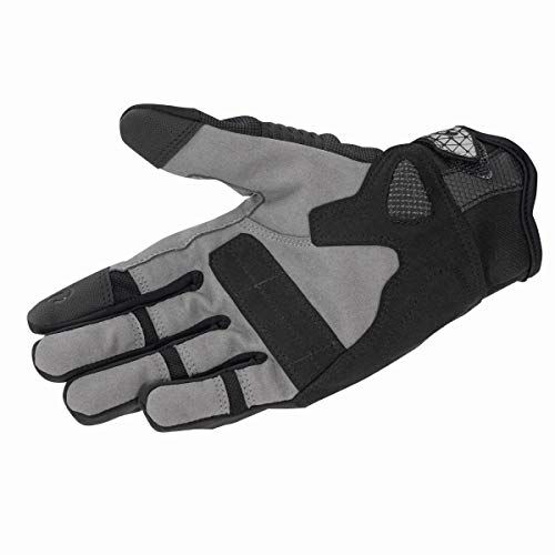 コミネ(KOMINE) バイク用 グローブ プロテクトメッシュグローブ-ブレイブ Black/Delta Gre L GK-183 1049 春夏秋向け メッシュ素材as