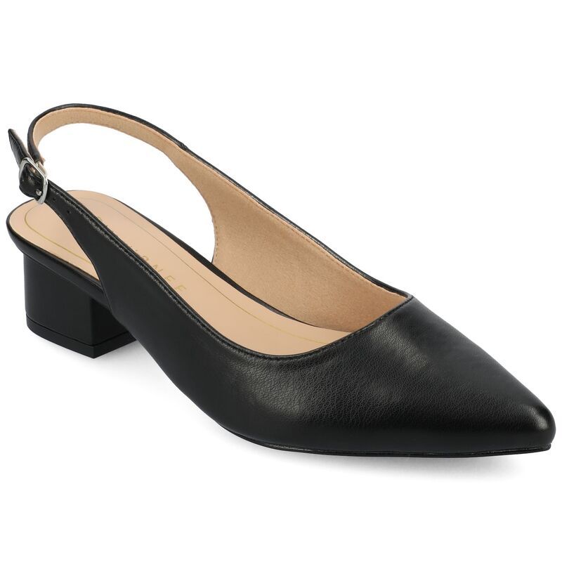 ジュルネ コレクション レディース シューズ パンプス Journee Collection Sylvia Womens Pumps Black Pu ブラック