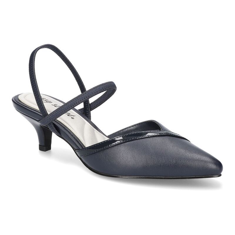 イージーストリート レディース シューズ パンプス ヒール Easy Street Unna Womens Heels Navy ネイビー
