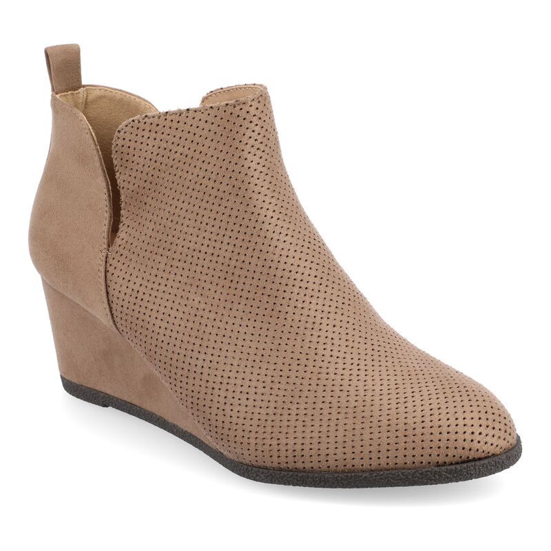 ジュルネ コレクション レディース シューズ ブーツ・レインブーツ アンクル Journee Collection Mylee Womens Ankle Boots Taupe トープ