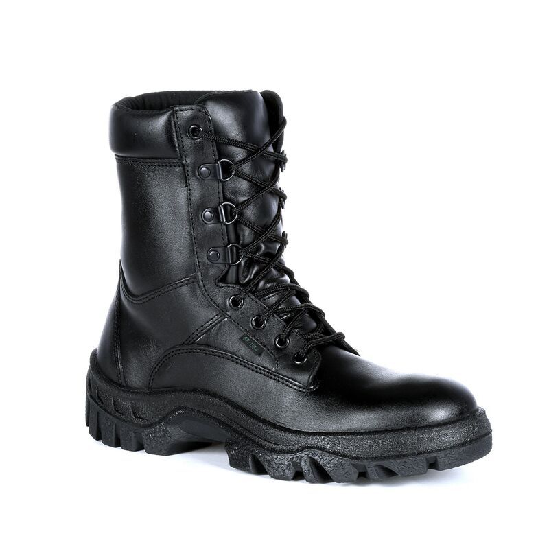 ロッキー メンズ シューズ ブーツ・レインブーツ Rocky Postal TMC Mens Wateresistant Work Boots Black ブラック