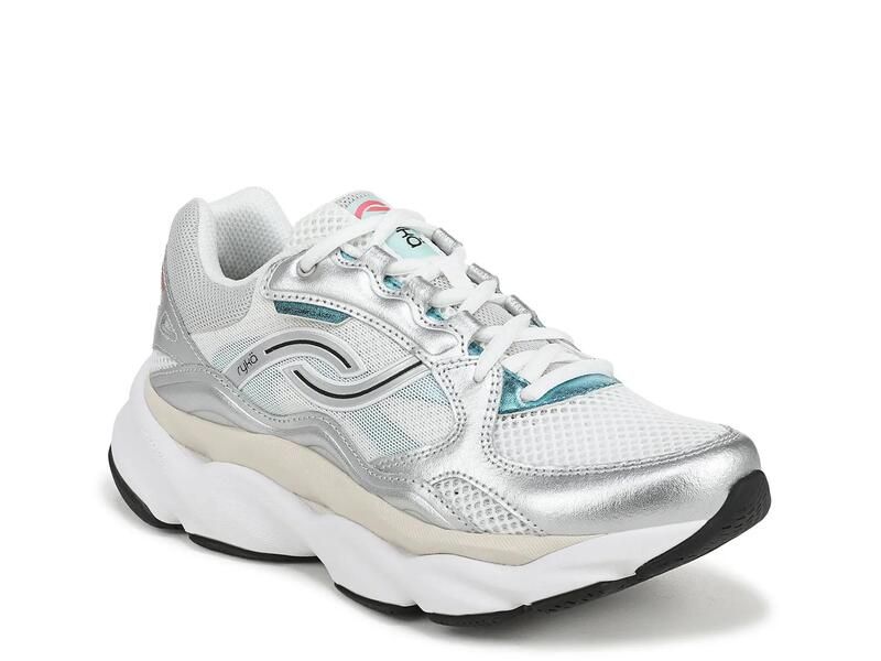 ライカ レディース シューズ スニーカー RykaRezorb Max Classic Walking Sneaker Womens WhiteSilver ホワイト