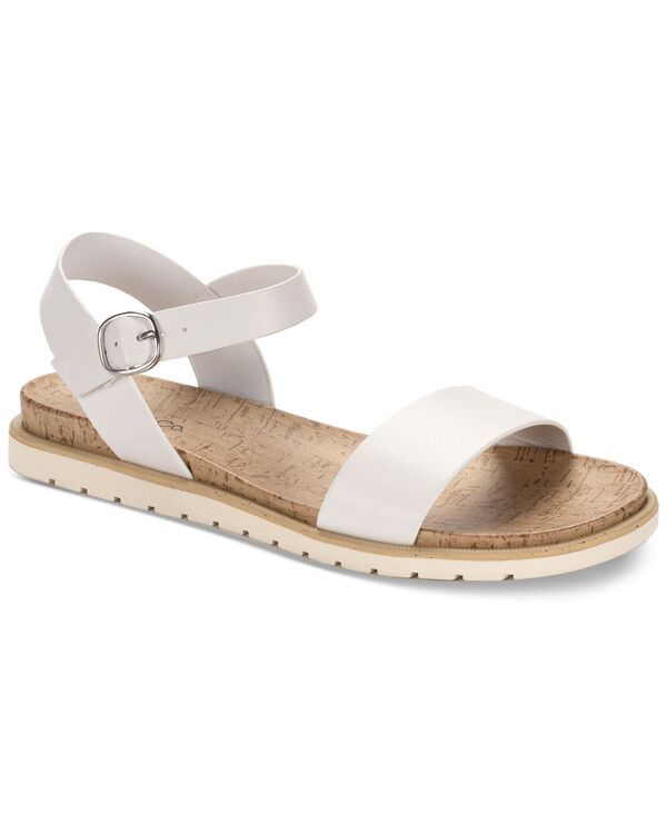 スタイルアンドコー レディース シューズ サンダル Style Co Womens Mayaa Flat Casual Sandals White Linen ホワイト