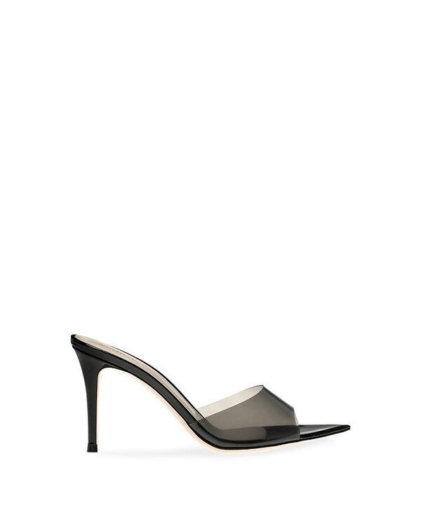 ジャンヴィト ロッシ レディース シューズ サンダル ヒール Gianvito Rossi Womens Elle 85 Pointed Toe High Heel Sandals Black ブラッ