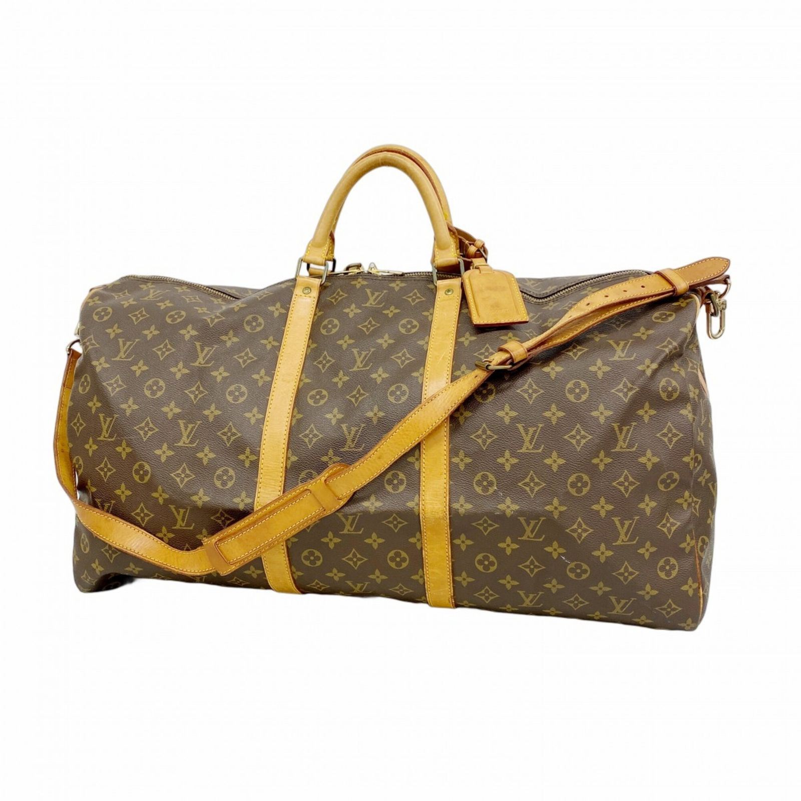 ルイ・ヴィトン(Louis Vuitton) ルイ・ヴィトン バッグ・ボストンバッグ モノグラム キーポルバンドリエール60 M41412 ブラウンメンズ レディース